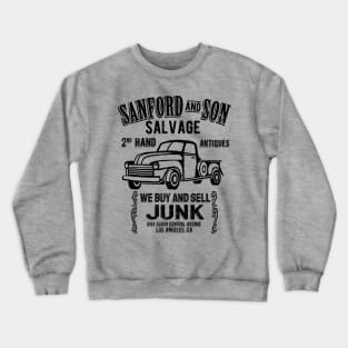 Sanford and Son Salvage (blk) Crewneck Sweatshirt